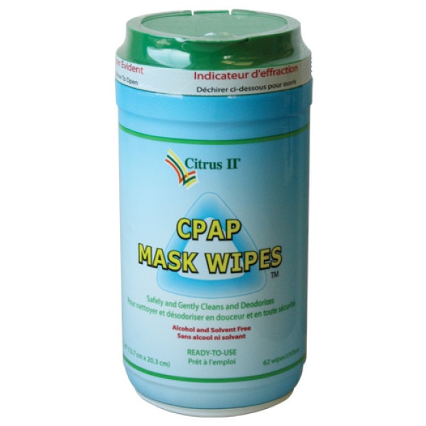 Citrus II CPAP Mask Cleaning Wipes